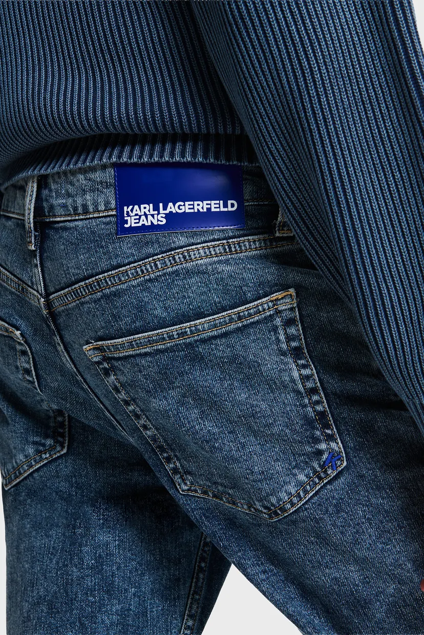 Чоловічі сині джинси klj slim denim 4