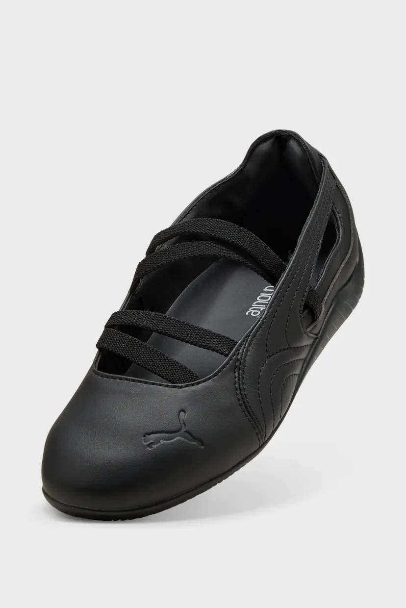 Жіночі чорні балетки Speedcat Ballet Sneakers Women 6