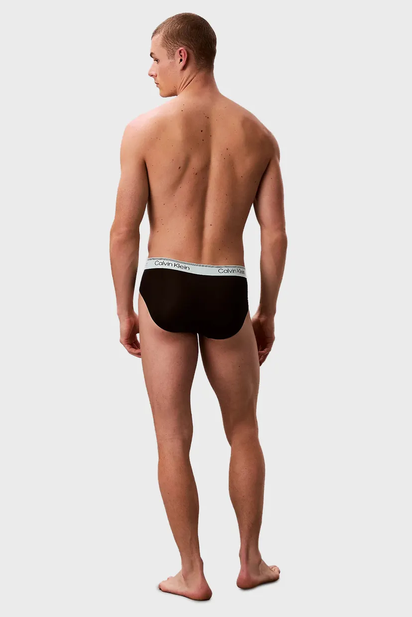 Мужские черные брифы (3 шт) HIP BRIEF 3