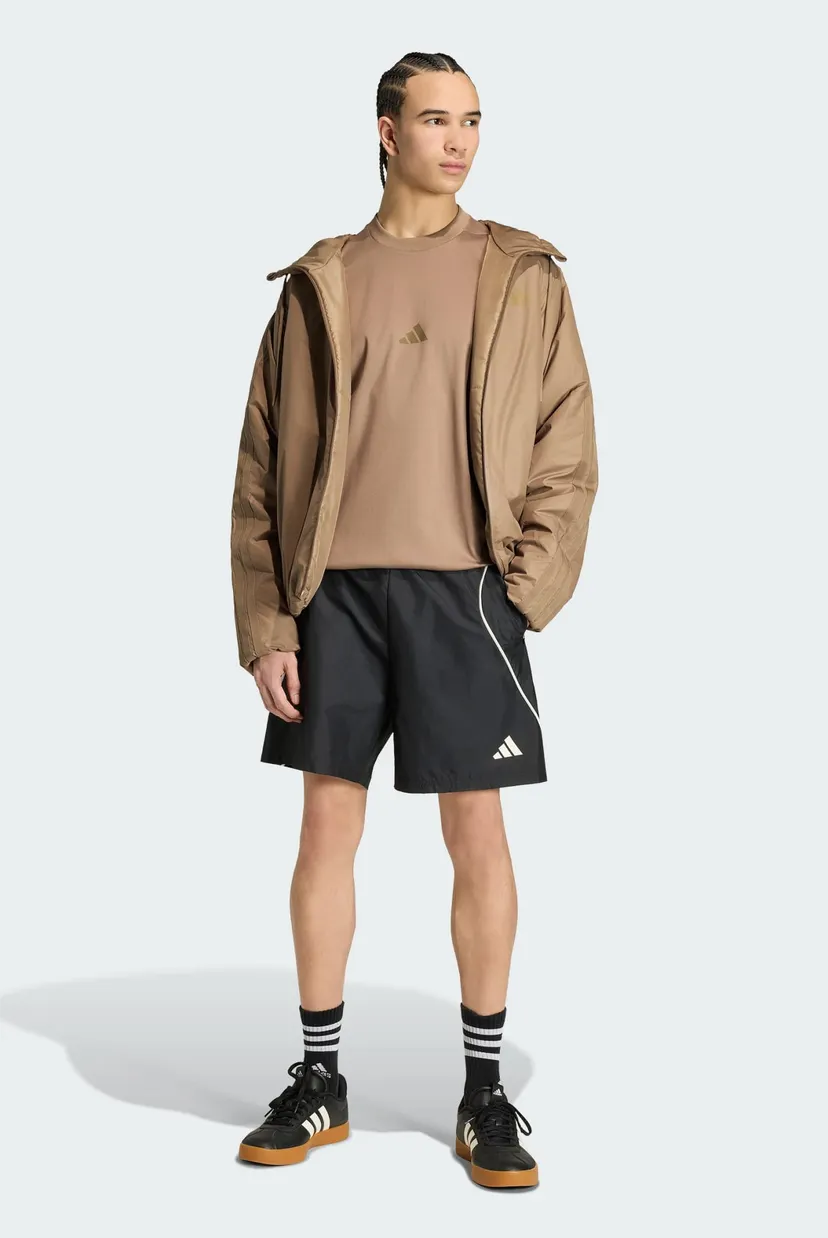 Чоловіча коричнева футболка ADIDAS Z.N.E. 4