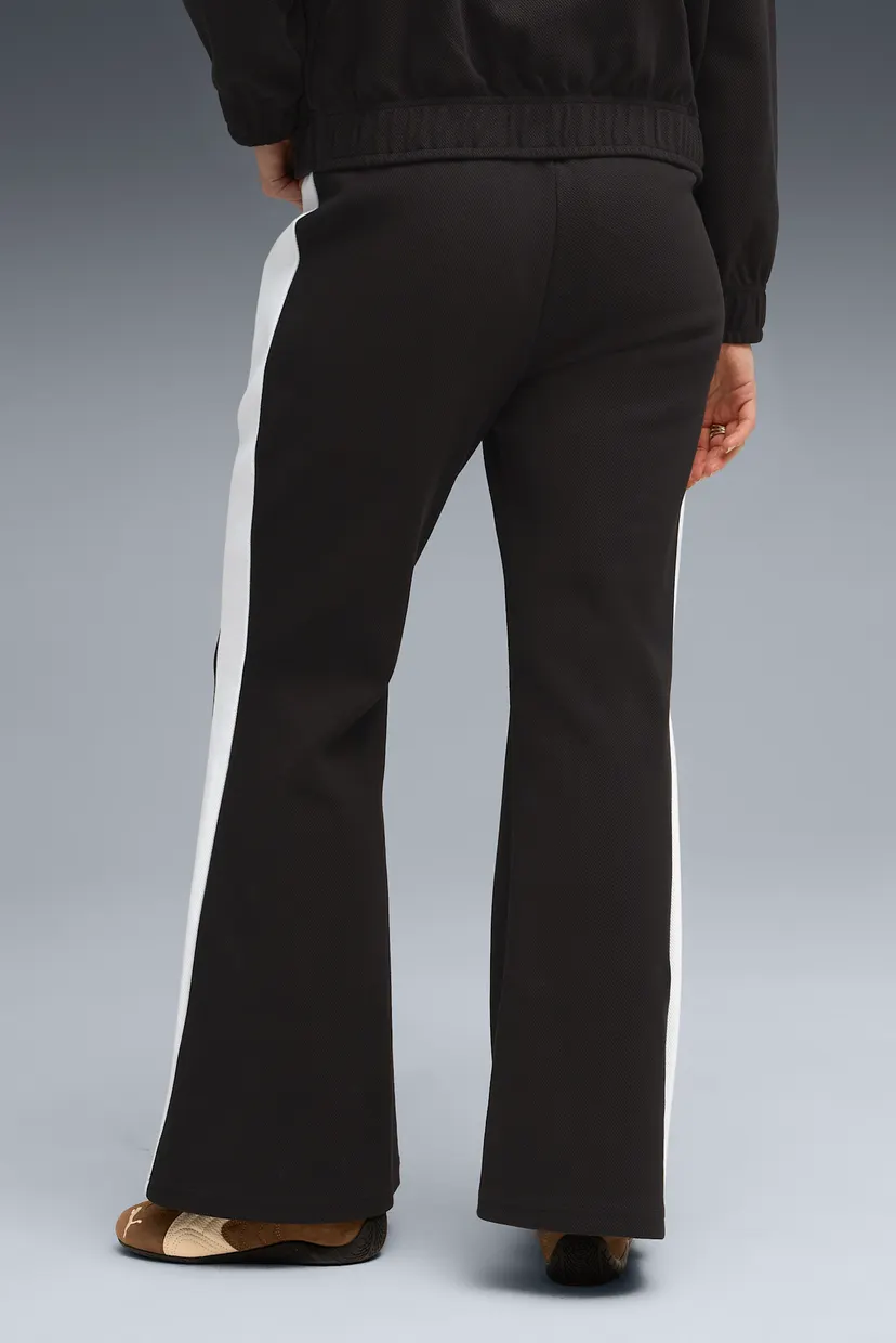 Женские черные спортивные брюки T7 Flared Pants Women 3
