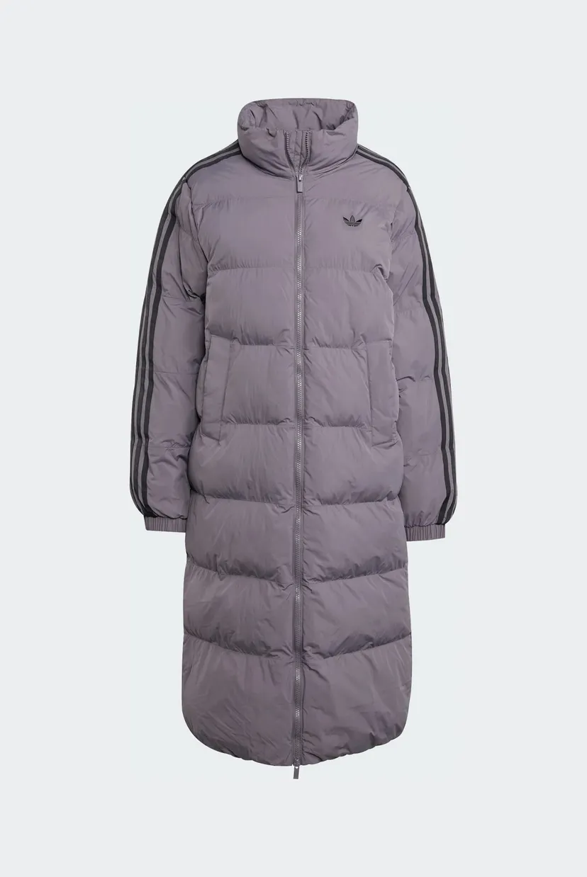 Жіноча сіра куртка Adicolor Long Synthetic Down Puffer 6