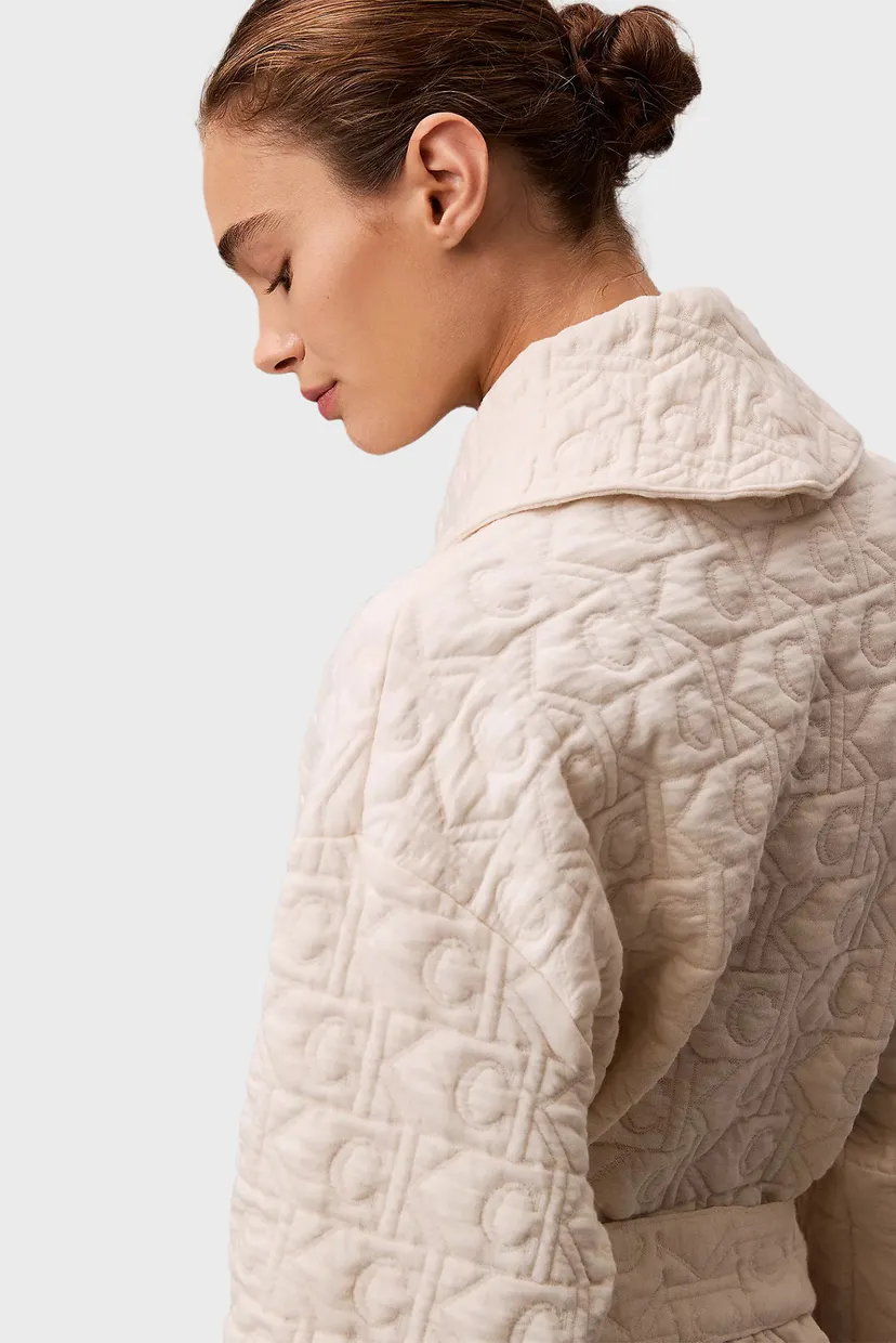 Жіночий білий халат ROBE 4