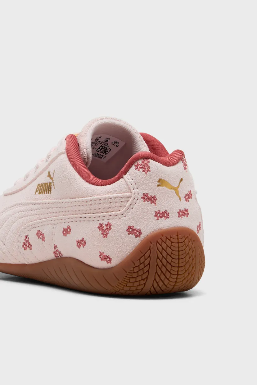 Детские пудровые замшевые кроссовки Speedcat Floral Sneakers Kids 5