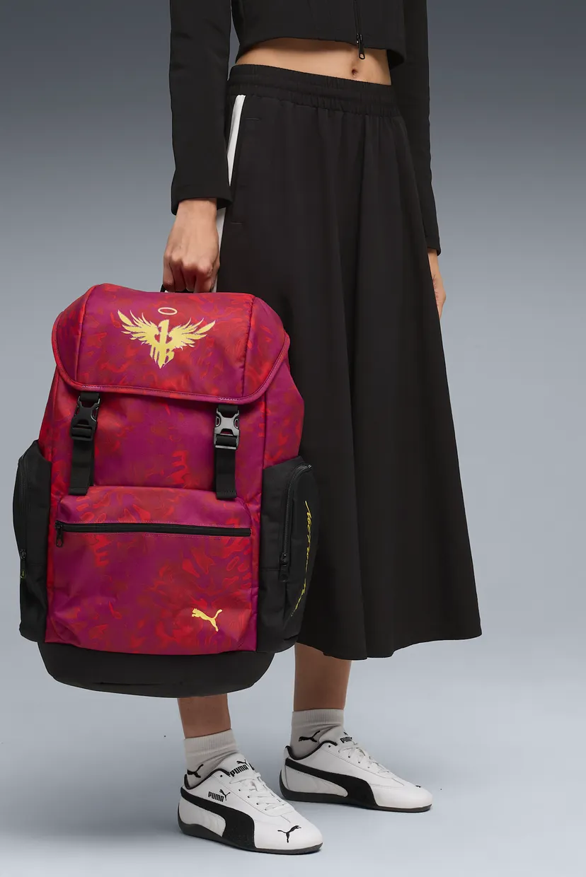 M様 Малиновый рюкзак LaMelo Large Hooded 40L Backpack PUMA 091877_01