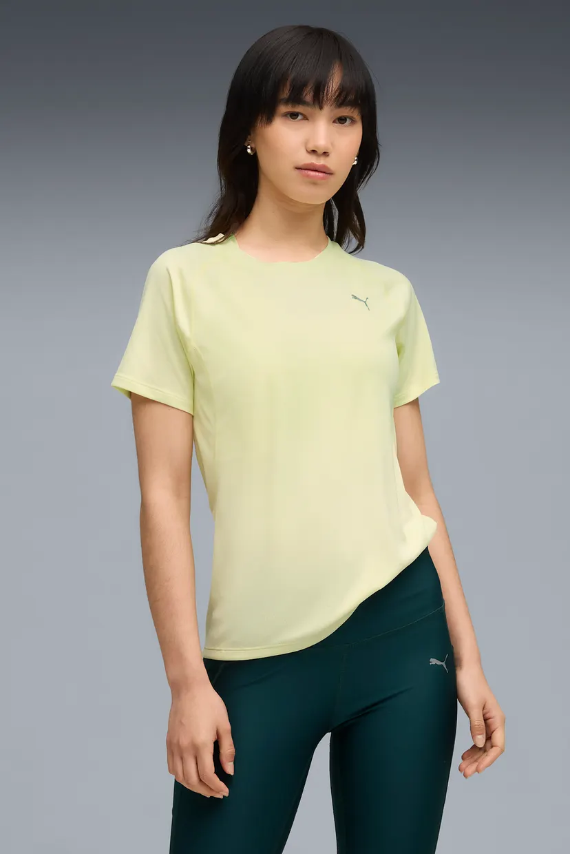 Жіноча жовта футболка VELOCITY Running Tee Women 3