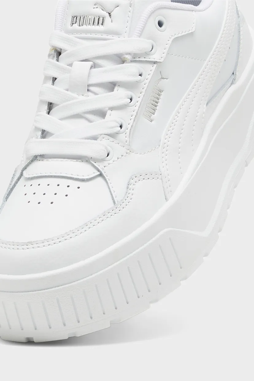 Жіночі білі шкіряні снікерси Karmen II Idol Sneakers Women 6