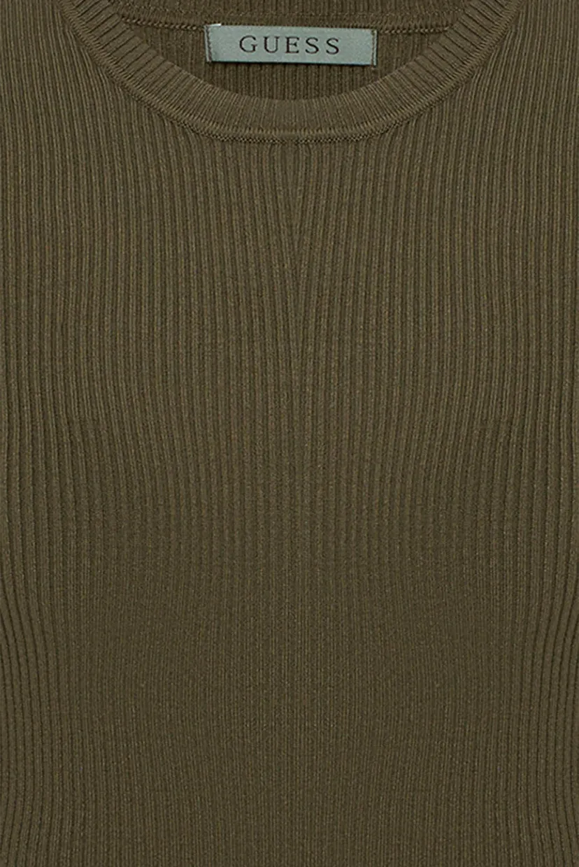 Женский оливковый джемпер 4
