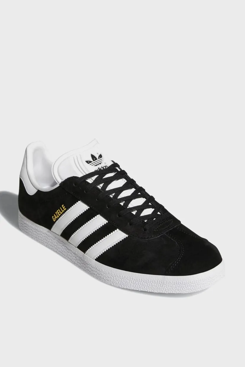 Мужские черные нубуковые сникерсы Gazelle 4