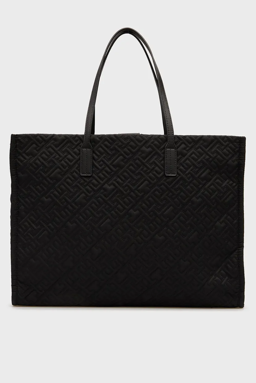 Жіноча чорна сумка CITY TOTE MONO 4