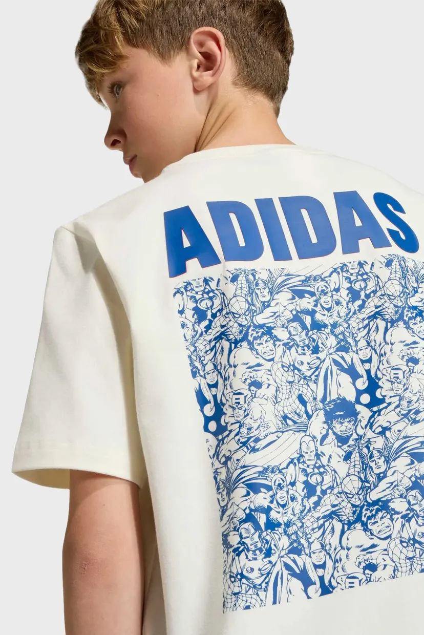 Дитяча біла футболка adidas Marvel Avengers Graphics 5