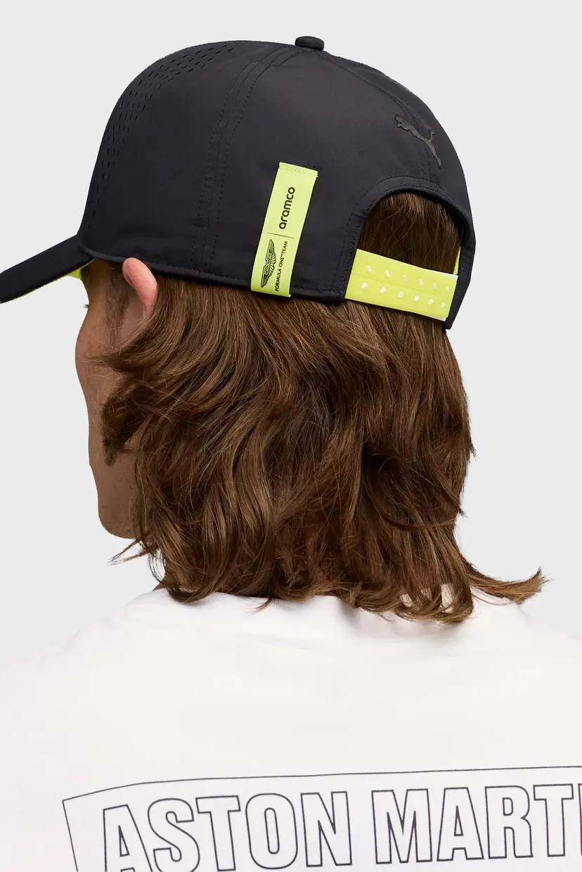 Черная кепка PUMA x ASTON MARTIN ARAMCO F1® TEAM Lifestyle Baseball Cap 4
