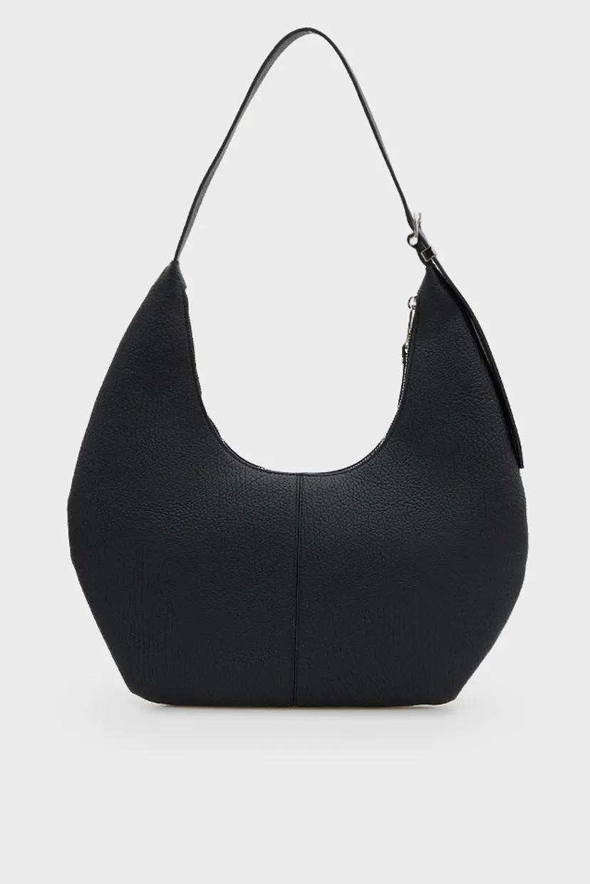 Жіноча чорна сумка SLOUCHY CITY HOBO 4