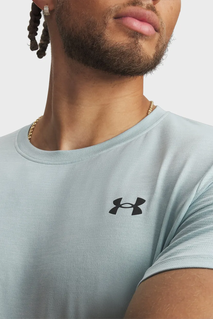 Чоловіча м'ятна футболка UA Vanish Elite Seamless SS 3