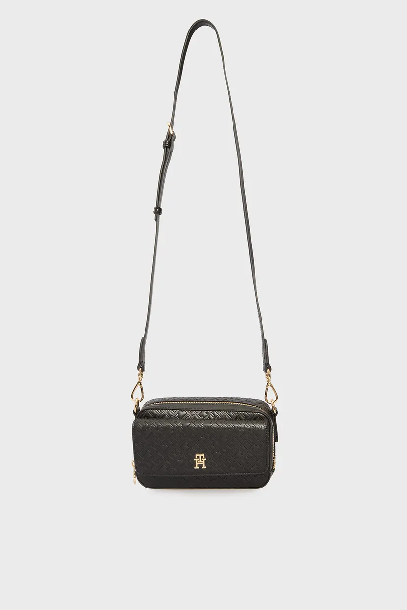 Женская черная сумка TH ICON CAMERA BAG MONO 6