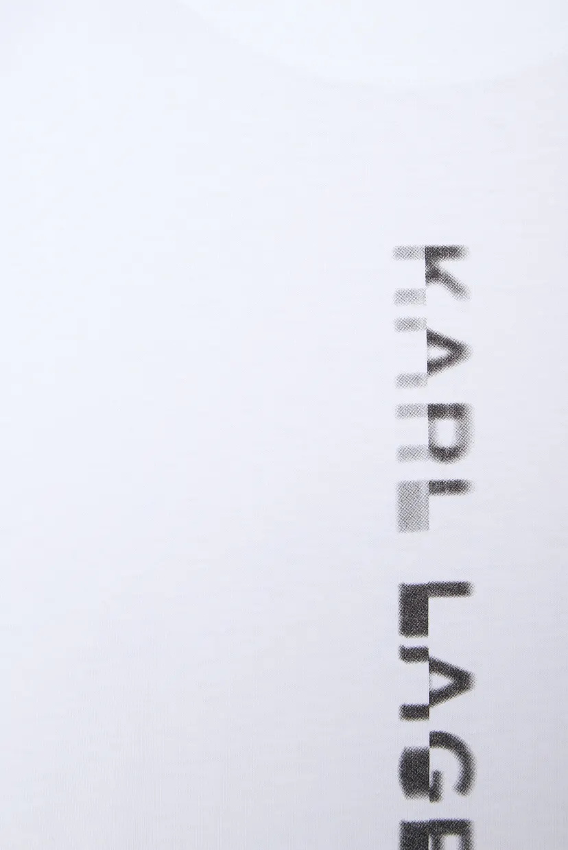 Жіноча біла футболка klj relaxed vertical 3