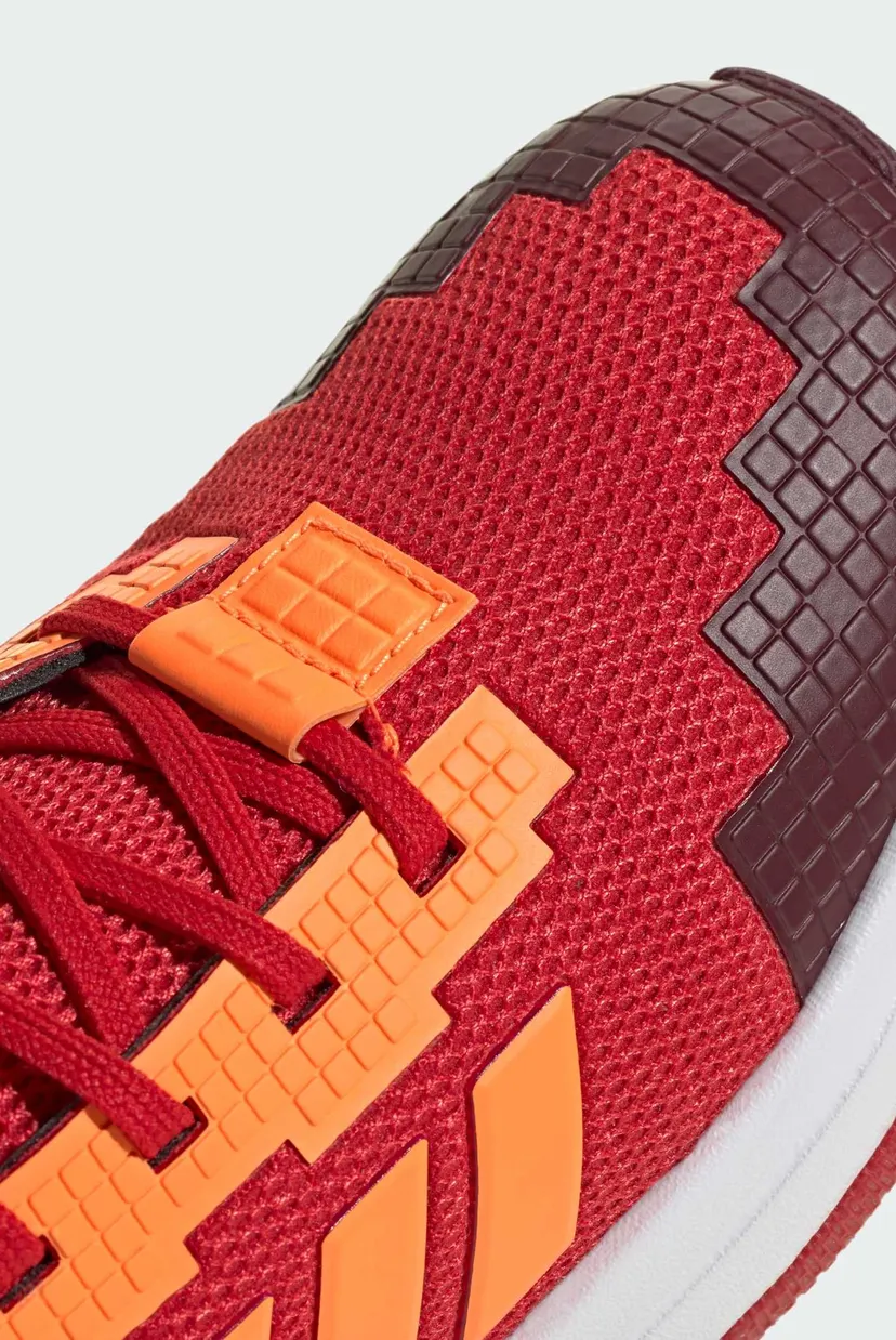 Дитячі червоні кросівки ADIDAS MINECRAFT PRO JUNIOR 8