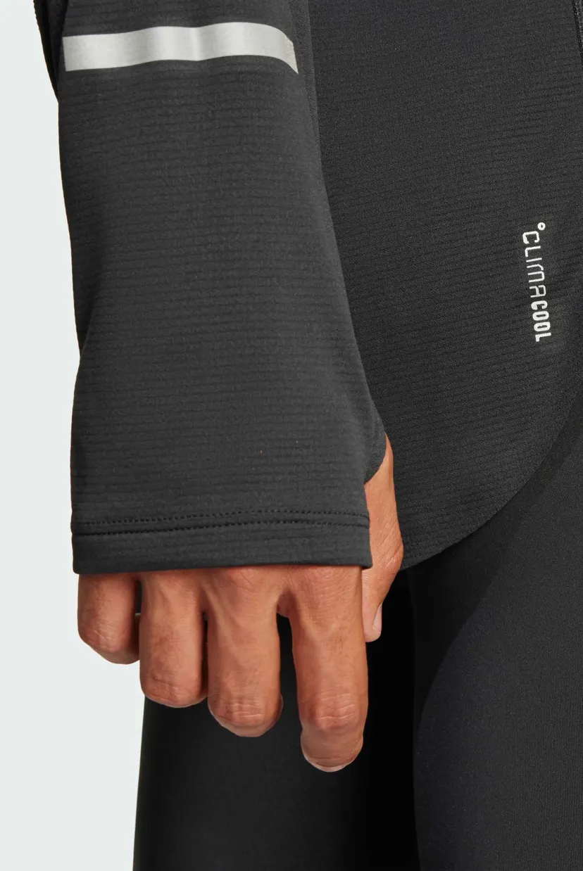 Мужской черный лонгслив Ultimate Running Reflective 5