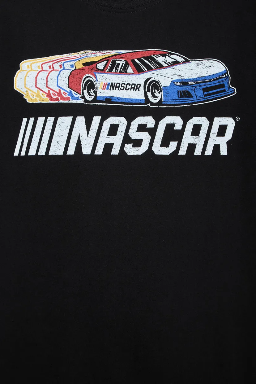 Черная футболка NASCAR (унисекс) 3