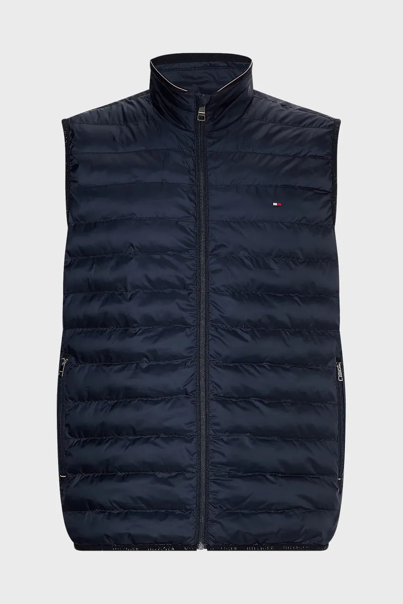 Чоловічий темно-синій жилет CORE PACKABLE RECYCLED VEST 6