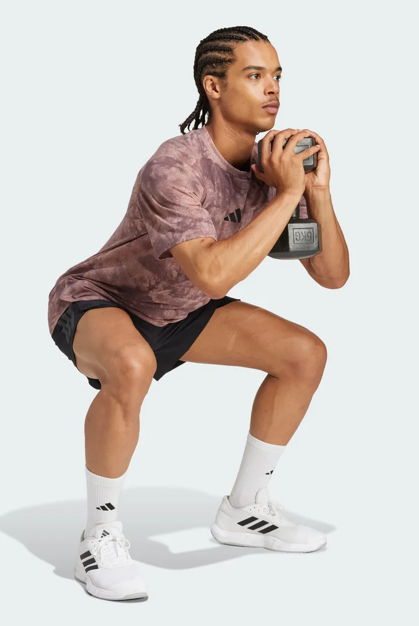 Чоловіча рожева футболка з візерунком Power Graphic adidas JP3341