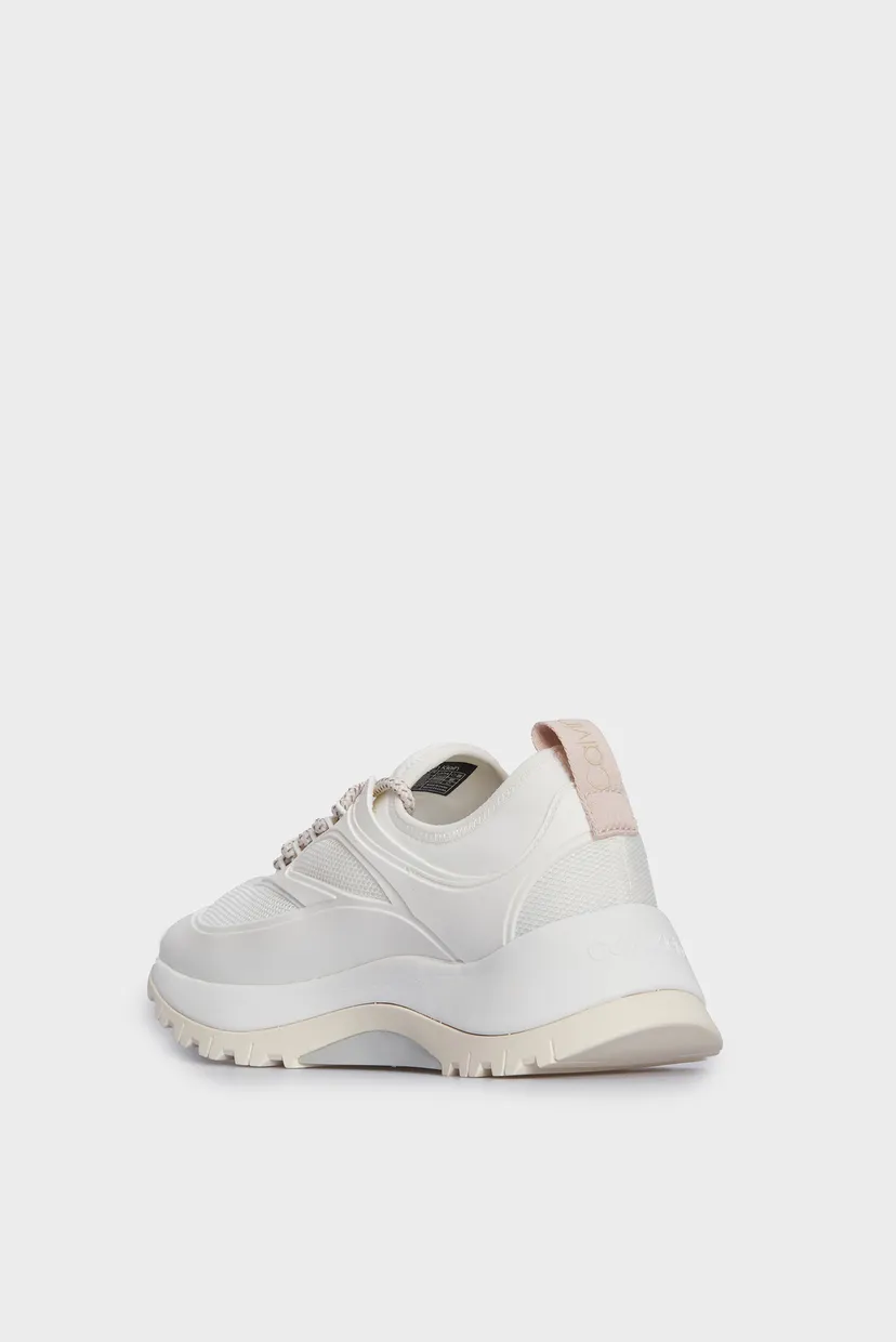 Жіночі білі кросівки RUNNER LACE UP CAGING 5
