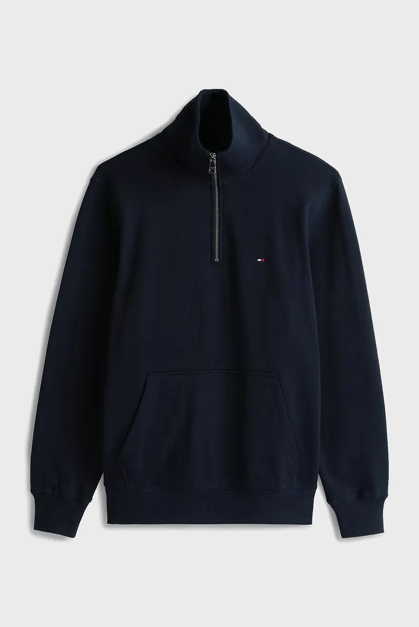 Мужская темно-синяя спортивная кофта ESSENTIAL TERRY 1/4 ZIP 5
