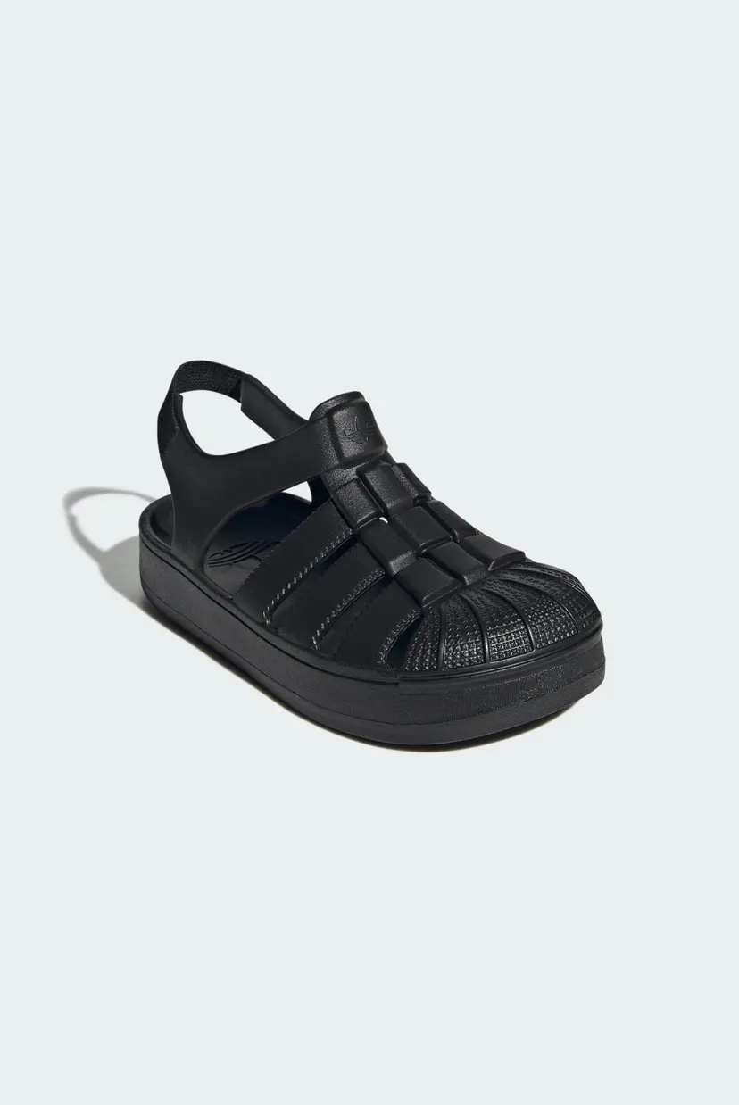 Детские черные сандалии Superstar Kids 4