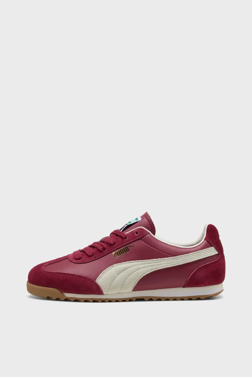Красные кожаные кроссовки Arizona Retro Sneakers Unisex 3