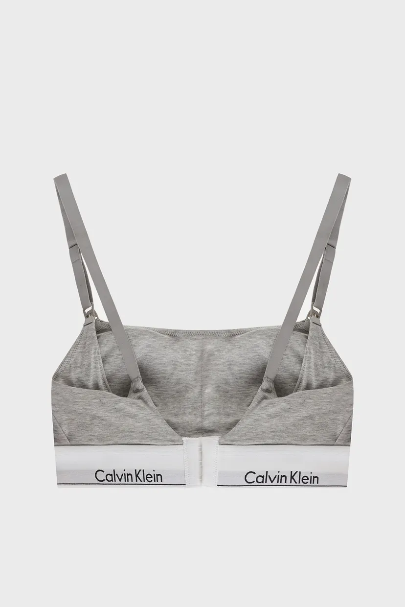 Женский серый бюстгальтер для кормления LIGHTLY LINED MATERNITY BRALETTE 7