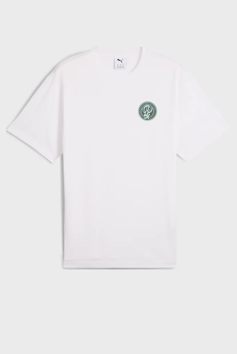 Мужская белая футболка Wardrobe Essentials Sports Legacy Relaxed Tee Men 4