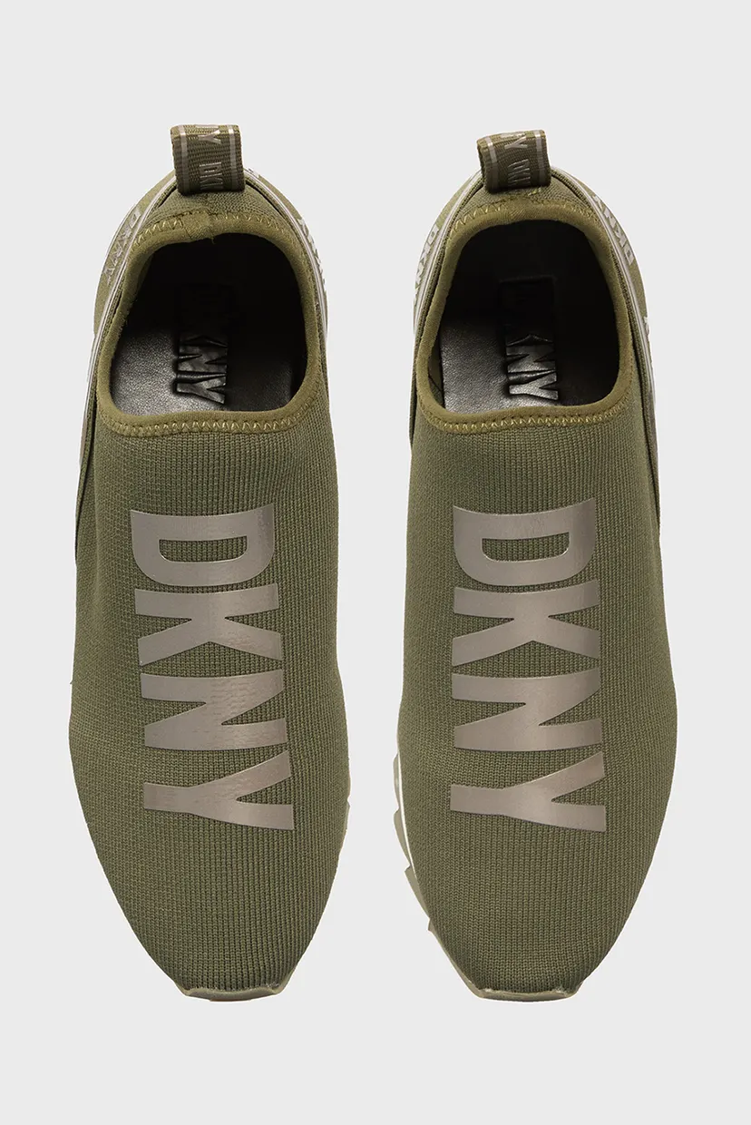 Жіночі темно-зелені сліпони SLIP ON SNEAK 4
