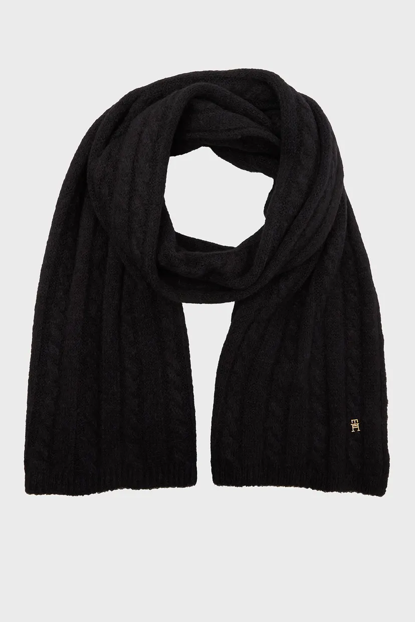 Жіночий набір аксесуарів (шапка, шарф) TH TIMELESS BEANIE POM&SCARF GP 4