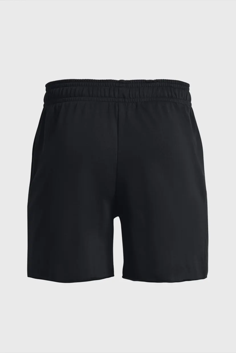 Мужские черные шорты UA Rival Terry 6in Short 6