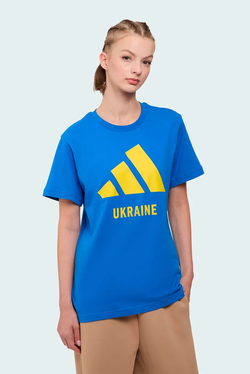 Синя футболка Ukraine (унісекс) 3