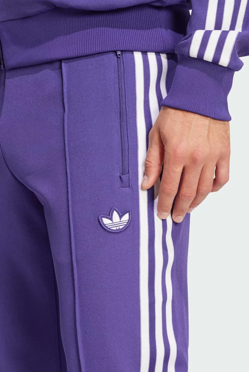 Мужские фиолетовые  спортивные брюки Real Madrid Terrace Icons 4