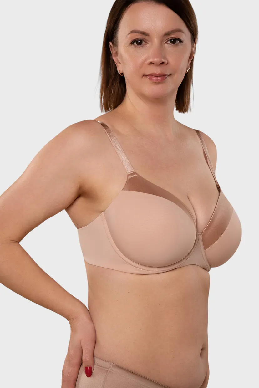 Женский бежевый бюстгальтер Memory foam 5