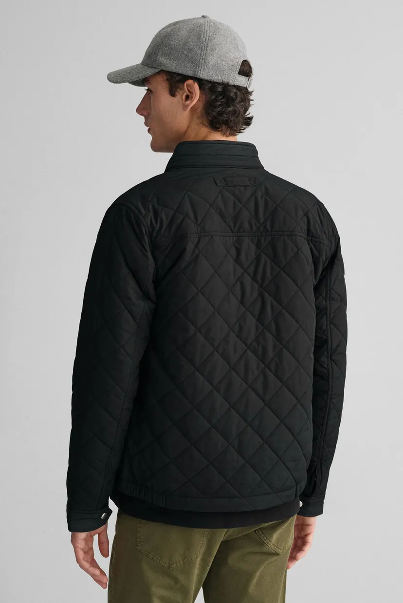 Чоловіча чорна куртка QUILTED WINDCHEATER 3