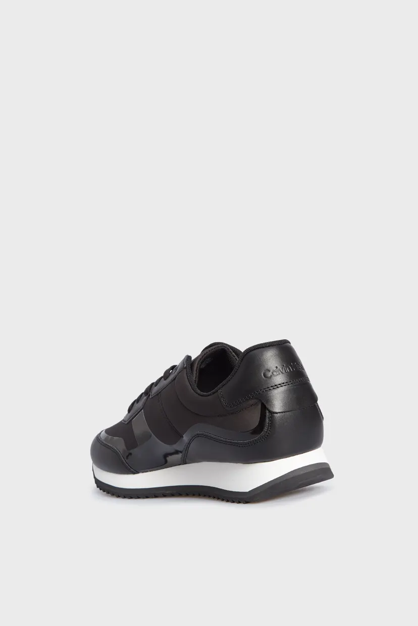 Мужские черные кроссовки LOW TOP LACE UP HEAT BOND 5