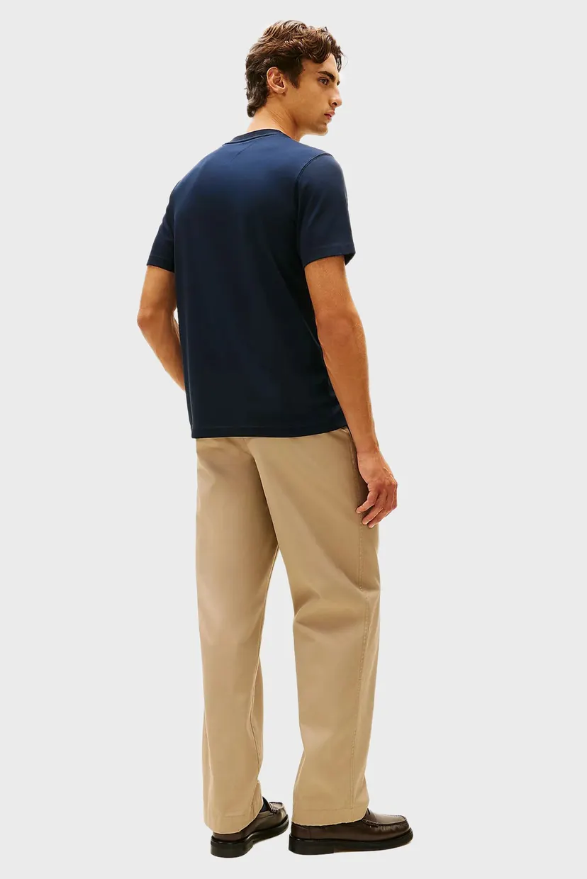 Чоловіча темно-синя футболка ICON INTERLOCK TEE 3
