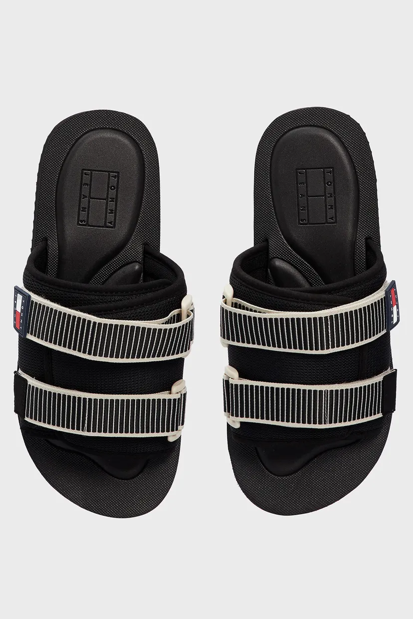 Чоловічі чорні слайдери TJM SANDAL CASUAL 4