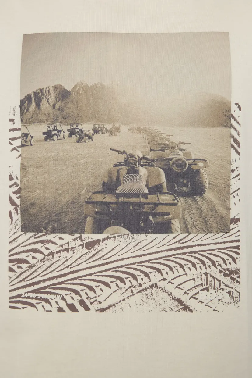 Чоловіча бежева футболка Te_Dunetrace 3