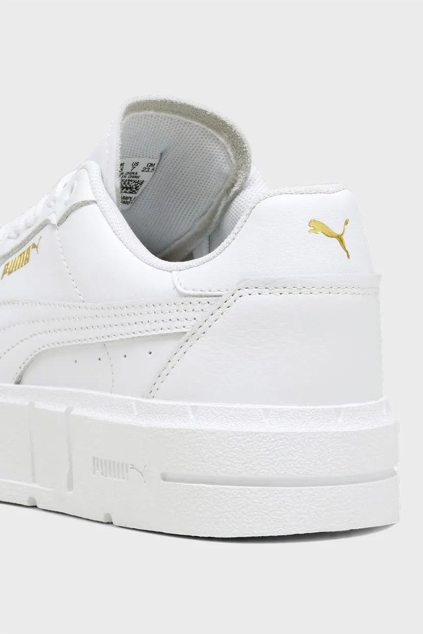 Женские белые кожаные сникерсы PUMA Cali Court Leather Women’s Sneakers 5