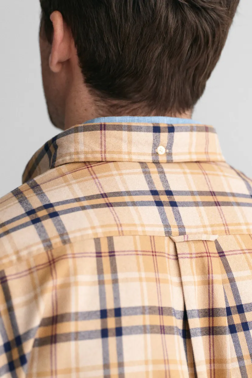 Чоловіча бежева картата сорочка REG JASPE FLANNEL PLAID 5