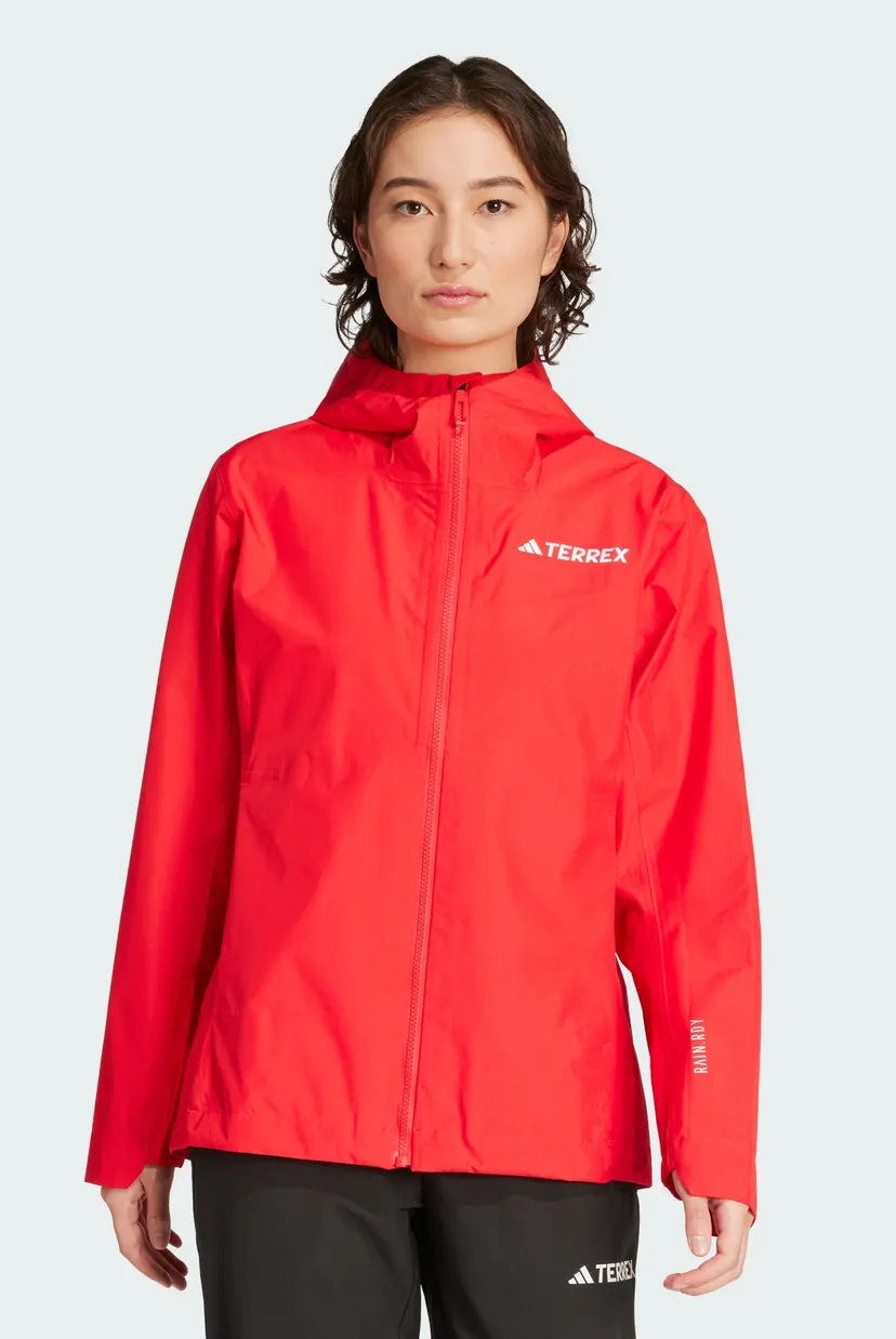 Женская красная куртка Terrex Multi 2.5L Rain.Rdy adidas JD8373