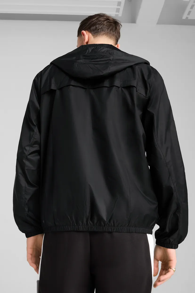 Чоловіча чорна вітровка Essentials Regular Windbreaker Men 3
