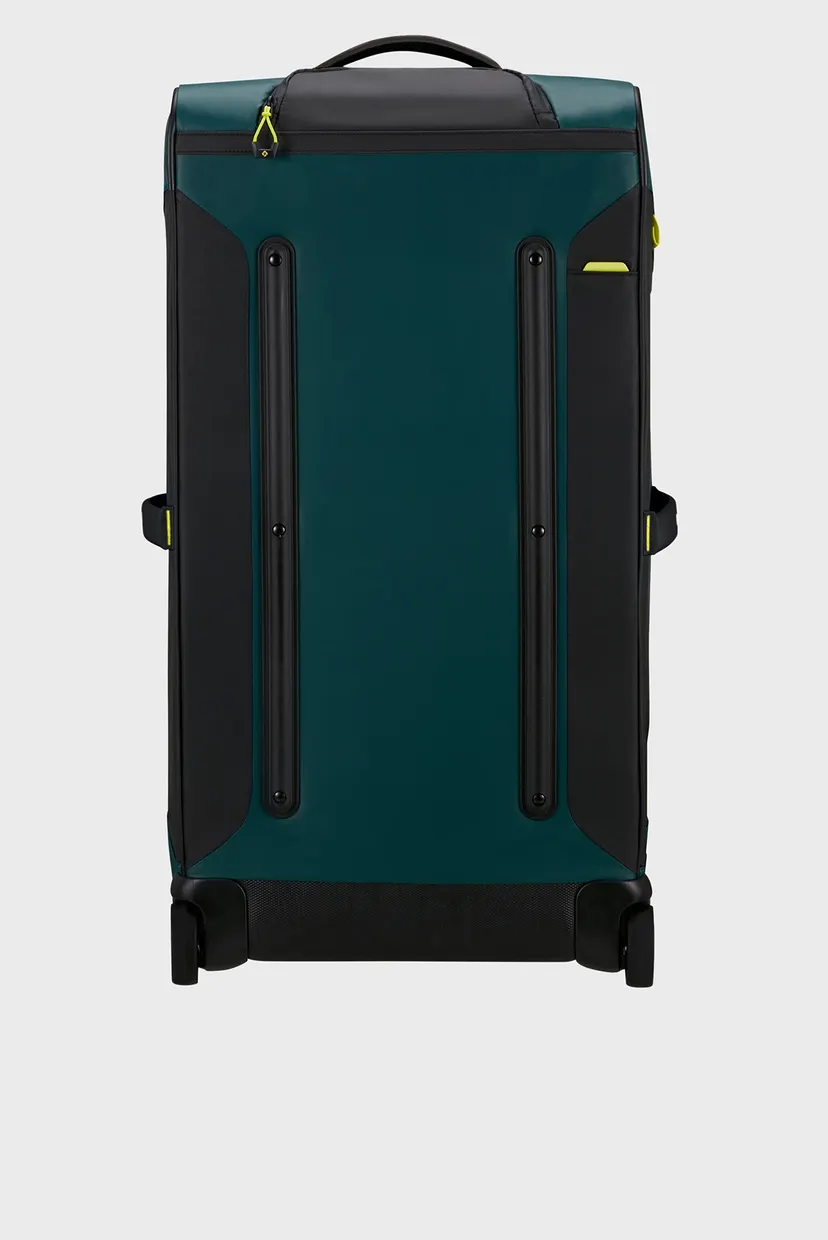 Темно-зеленый чемодан 79 см ECODIVER DARK TEAL/LIME 5