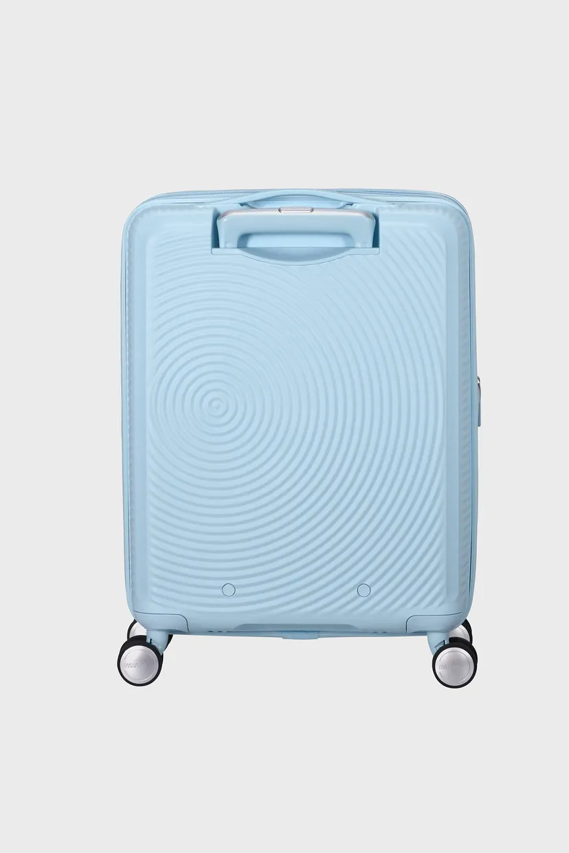 Голубой чемодан 55 см SOUNDBOX PASTEL BLUE 4