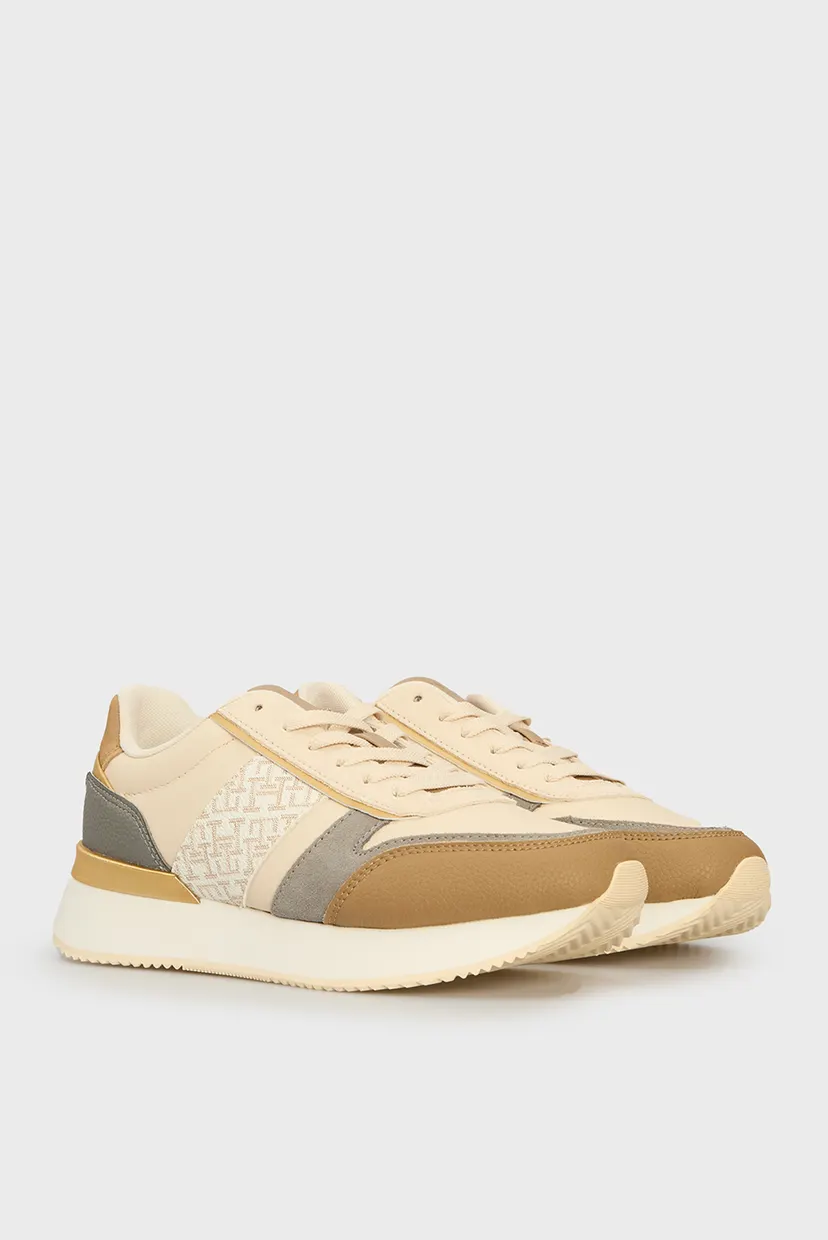 Жіночі шкіряні кросівки LUX MONOGRAM RUNNER 3