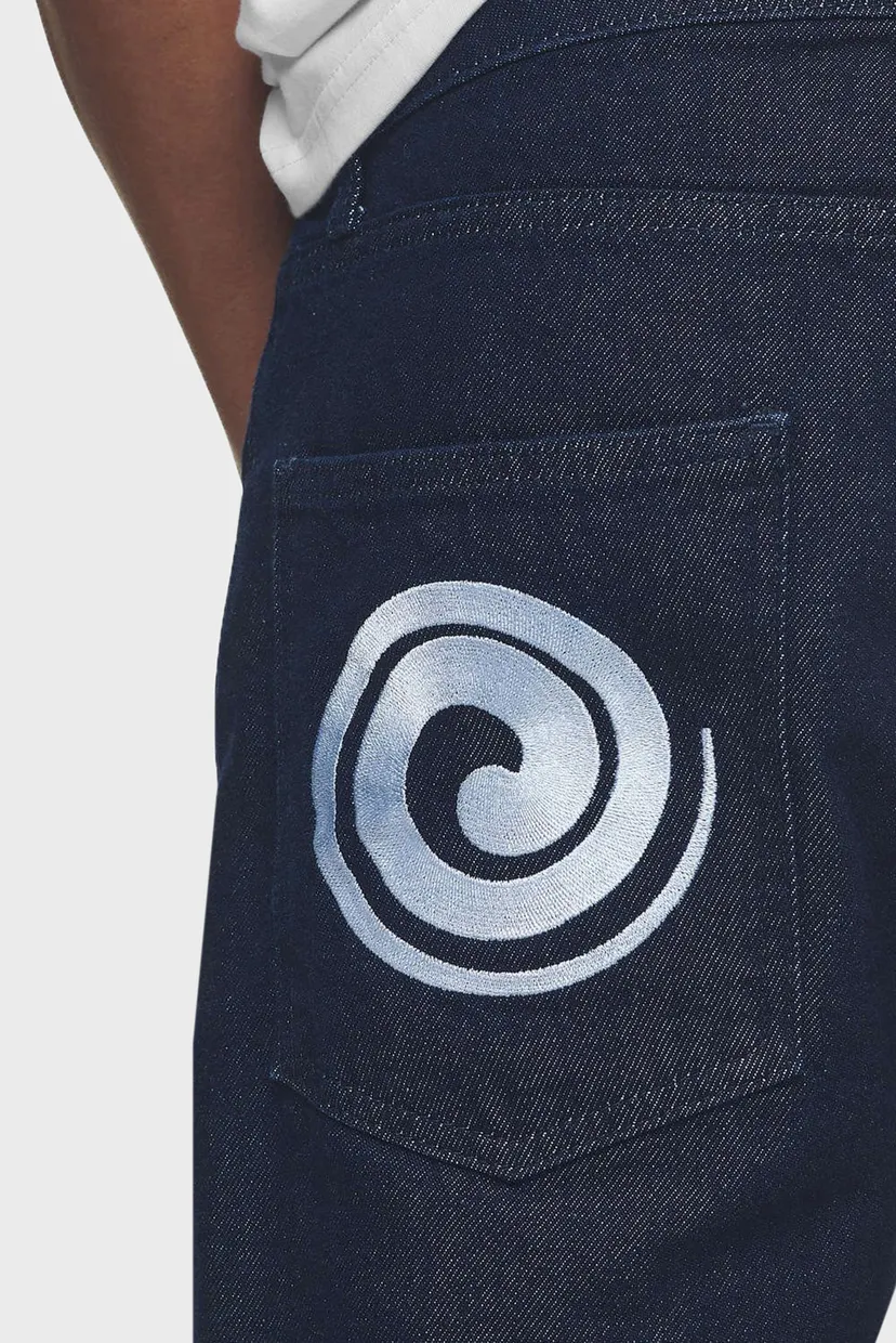 Чоловічі темно-сині джинси RASTON BAGGY JEANS DARK BLUE 6